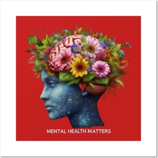 Mental Health Matters: The Garden of the Mind Posters and Art